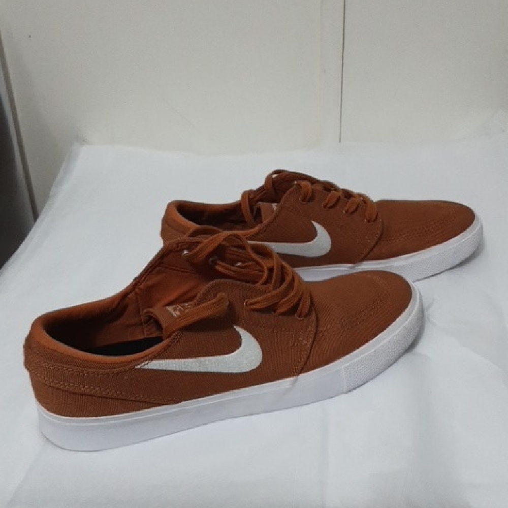 NIKE ZOOM STEFAN JANOSKI Canvas RM‎ SB Cider Or Dark Russet Sneaker - Picture 4 of 8